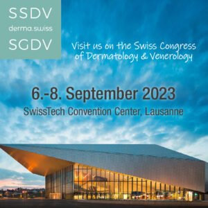 Visit us on the Swiss Congress of Dermatology and Venerology 6.-8. September in Lausanne